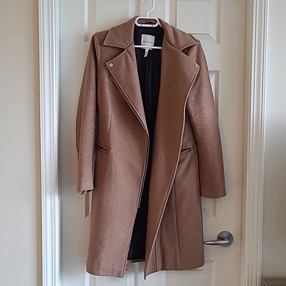 Alec Les Filles Tan/Camel Winter Coat